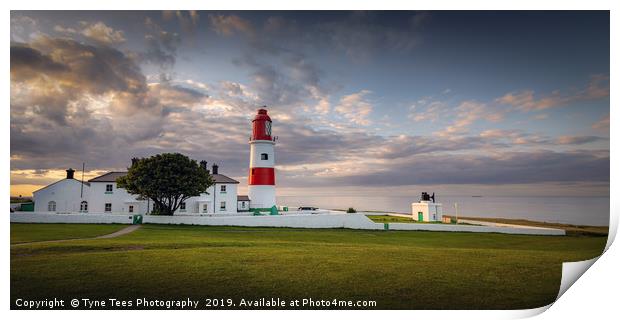 Souter Lighthouse Print by Tyne Tees Photography