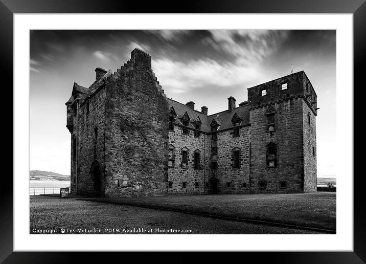 The Mighty Fortress of Newark Framed Mounted Print by Les McLuckie