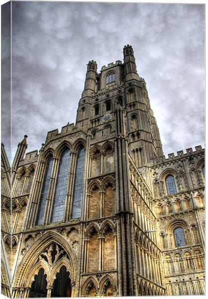ELY CATHEDRAL Canvas Print by Gypsyofthesky Photography