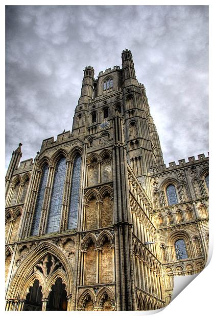 ELY CATHEDRAL Print by Gypsyofthesky Photography