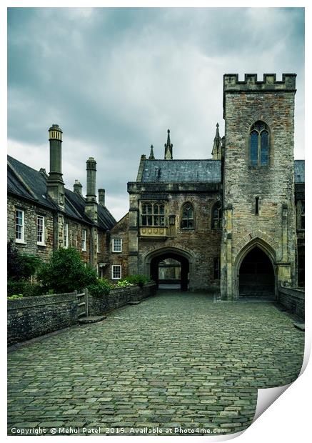 Vicars' Close in Wells, England Print by Mehul Patel