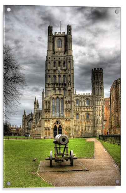 ELY CATHEDRAL HDR Acrylic by Gypsyofthesky Photography