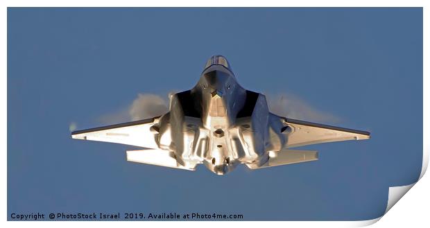 IAF Lockheed Martin F-35I  Print by PhotoStock Israel