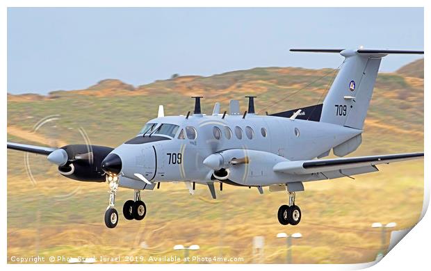 IAF Beechcraft King Air Print by PhotoStock Israel