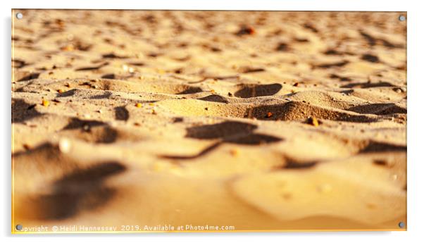 Sun-Kissed Sands Acrylic by Heidi Hennessey
