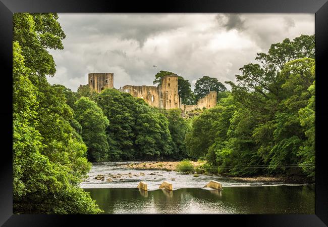 View from a Bridge Framed Print by John Ellis