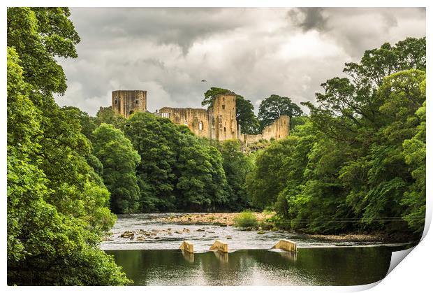 View from a Bridge Print by John Ellis