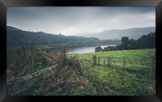 Reservoir View Framed Print by Mark Harrop