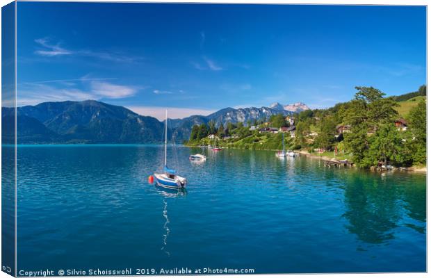 Attersee Canvas Print by Silvio Schoisswohl