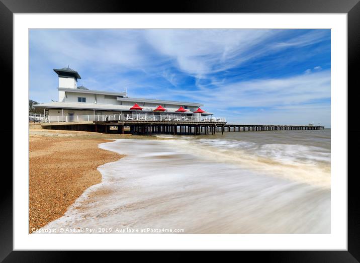 Felixstowe Pier Framed Mounted Print by Andrew Ray