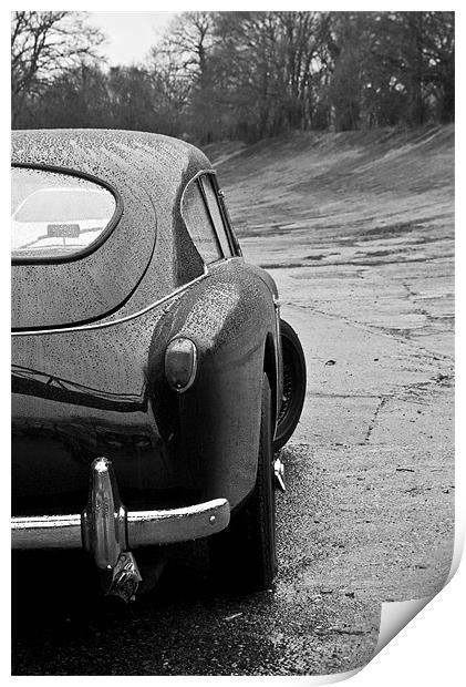 Aston Martin DB3 Print by Chris Walker