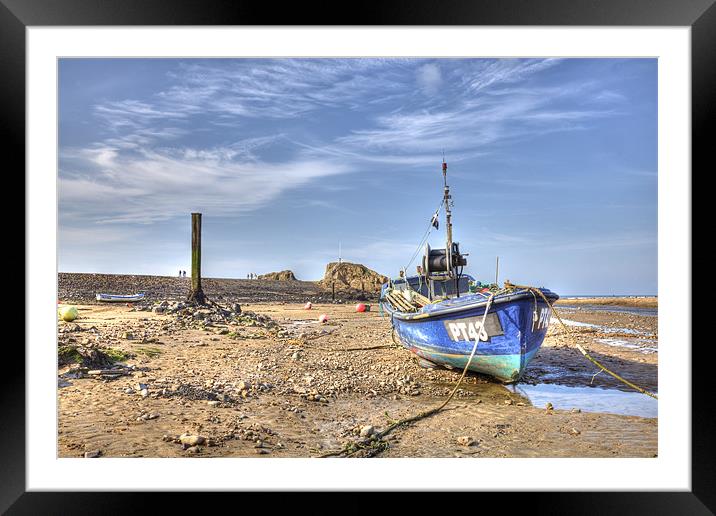 Low Tide at Bude Framed Mounted Print by Mike Gorton