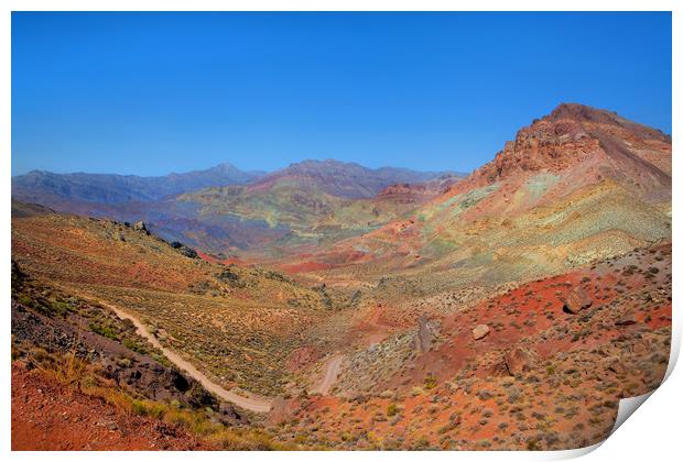 Titus Canyon Print by David Hare