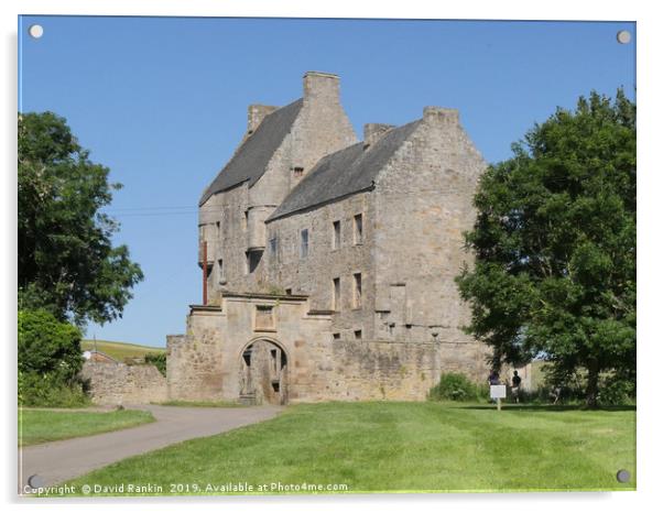 Lallybroch , Midhope Castle , Outlander Acrylic by Photogold Prints