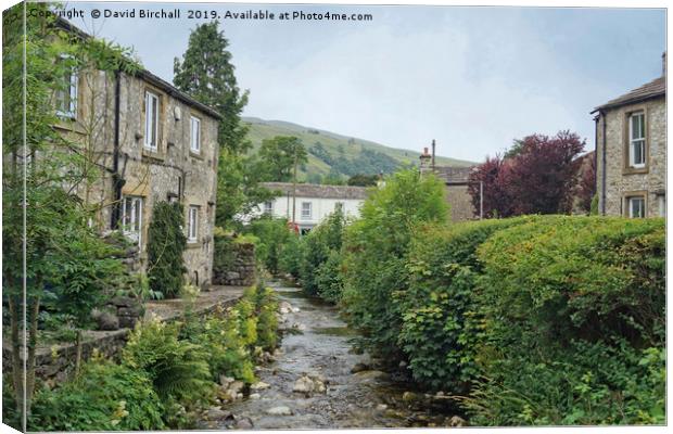 Kettlewell Village, North Yorkshire. Canvas Print by David Birchall
