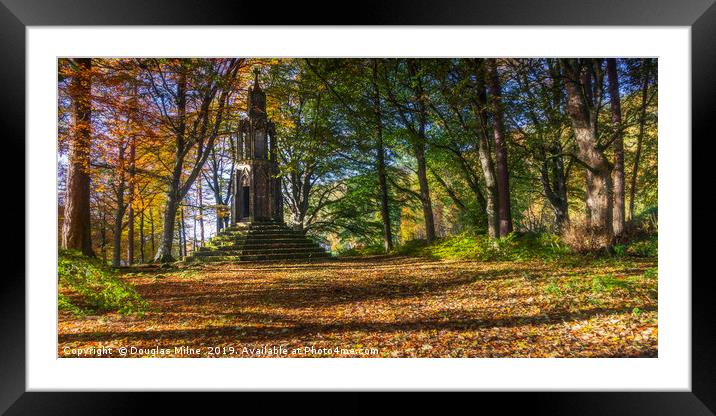 Maxwell's Temple, Kenmore Framed Mounted Print by Douglas Milne