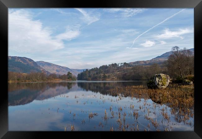 Loch Trool Glentrool Scotland Framed Print by Derek Beattie