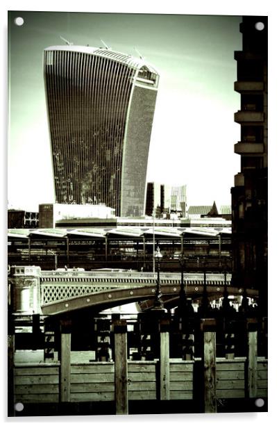 20 Fenchurch Street Walkie-Talkie Building London Acrylic by Andy Evans Photos