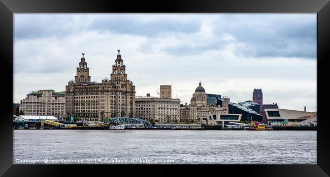 Liverpool Waterfront Framed Print by Joy Newbould