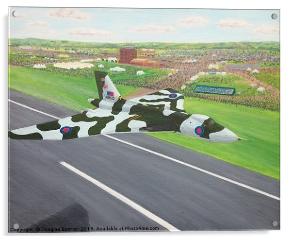 Airshow Vulcan Acrylic by Steve Boston