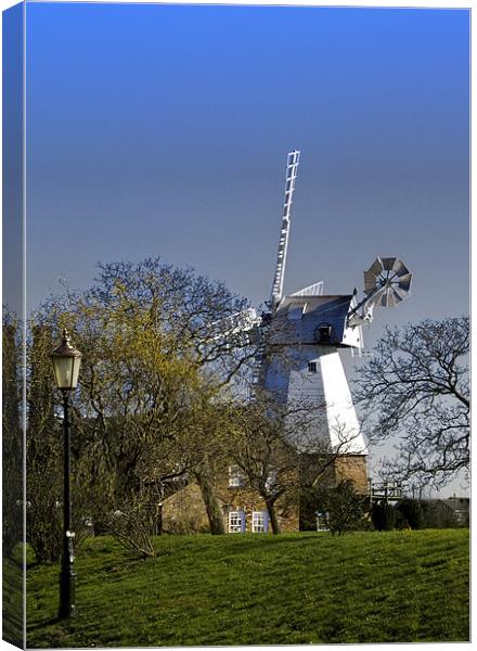 Windmill Baker Street  Orsett Thurrock Essex Canvas Print by David French