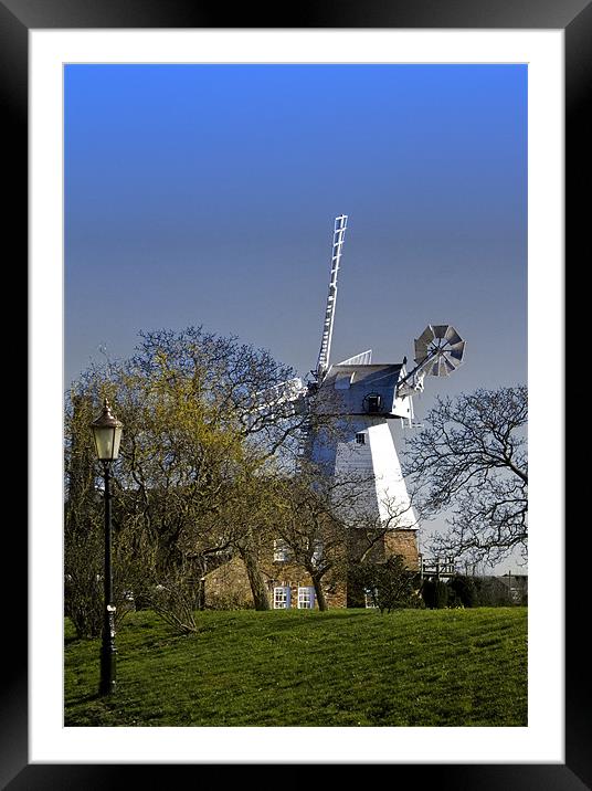Windmill Baker Street  Orsett Thurrock Essex Framed Mounted Print by David French