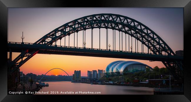 Here Comes the Sun Framed Print by Ray Pritchard