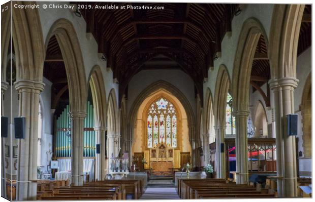 All Saints Marlow Canvas Print by Chris Day