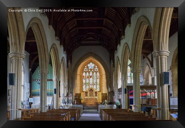 All Saints Marlow Framed Print by Chris Day