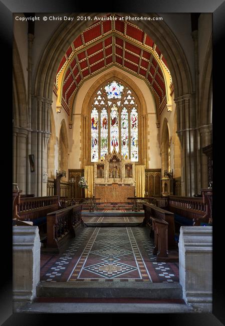All Saints Marlow Framed Print by Chris Day