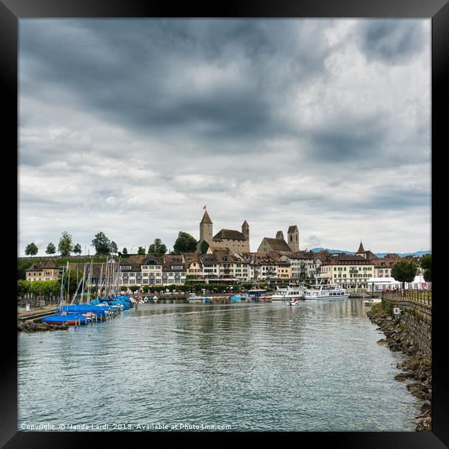 Rapperswil Castle Framed Print by DiFigiano Photography