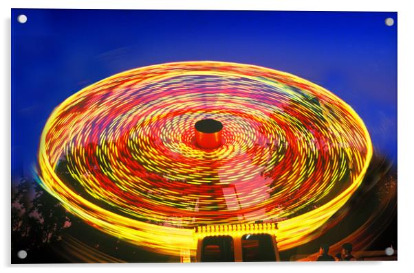 FunFair Swirl Acrylic by Don Barrett