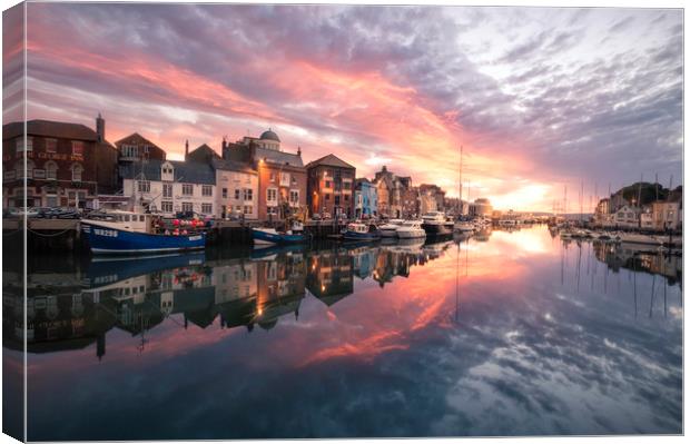 The Harbourside Canvas Print by Chris Frost