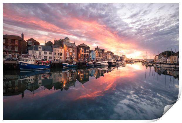 The Harbourside Print by Chris Frost