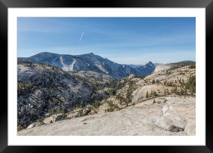 Olmsted Point Framed Mounted Print by Belinda Greb