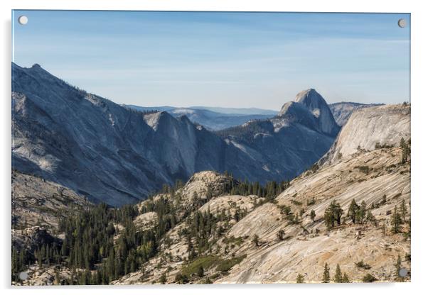 The Other Side of Half Dome Acrylic by Belinda Greb