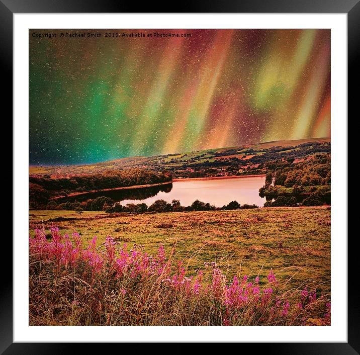 Sky over the Trail  Framed Mounted Print by Rachael Smith