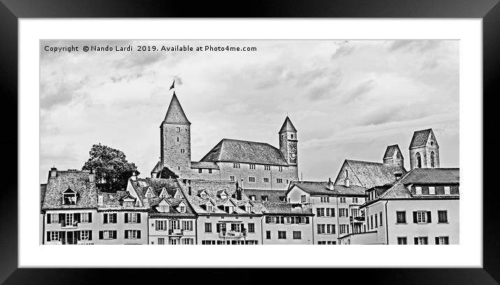 Rapperswil Castle 2 Framed Mounted Print by DiFigiano Photography