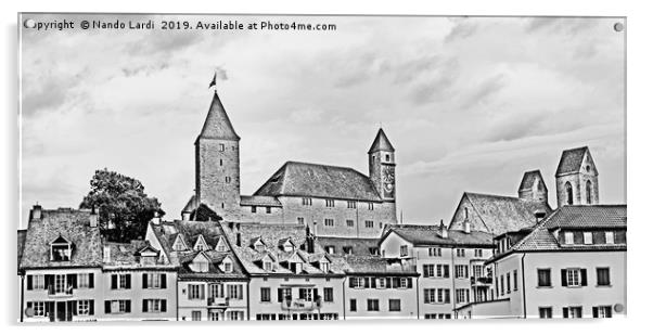 Rapperswil Castle 2 Acrylic by DiFigiano Photography
