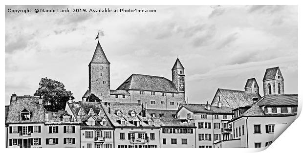 Rapperswil Castle 2 Print by DiFigiano Photography