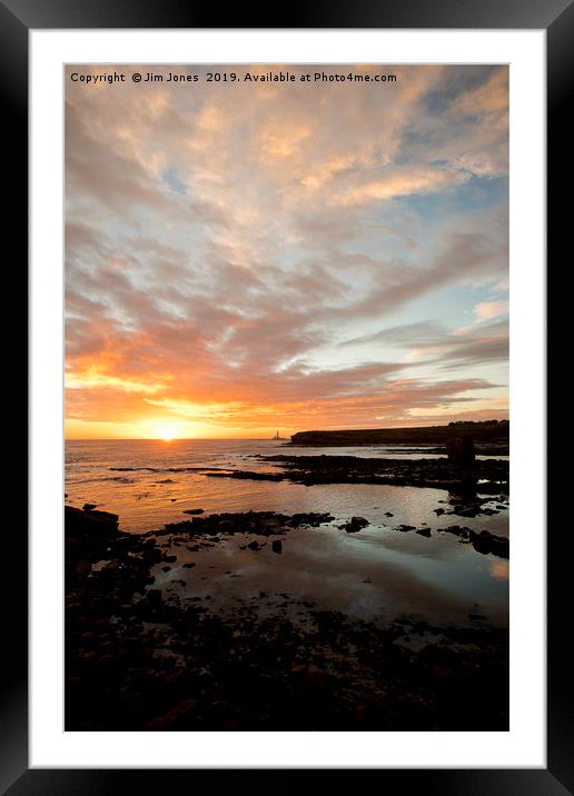 Here comes the sun Framed Mounted Print by Jim Jones