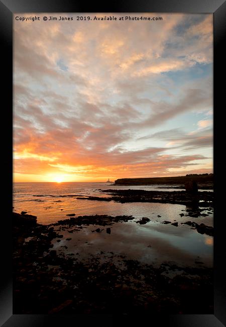 Here comes the sun Framed Print by Jim Jones