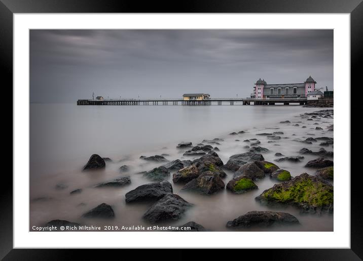 Penarth Pier Framed Mounted Print by Rich Wiltshire