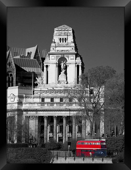 Trinity House London opposite the Tower Framed Print by David French