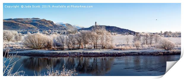 Wallace monument Print by Jade Scott