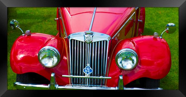 MG TF Classic Car  Framed Print by Philip Enticknap