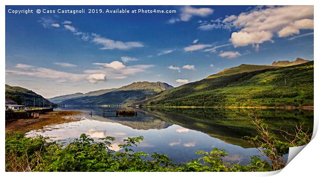 Arrochar, Scotland Print by Cass Castagnoli