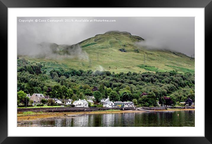 Arrochar, Scotland Framed Mounted Print by Cass Castagnoli