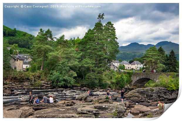 Killin, Scotland Print by Cass Castagnoli