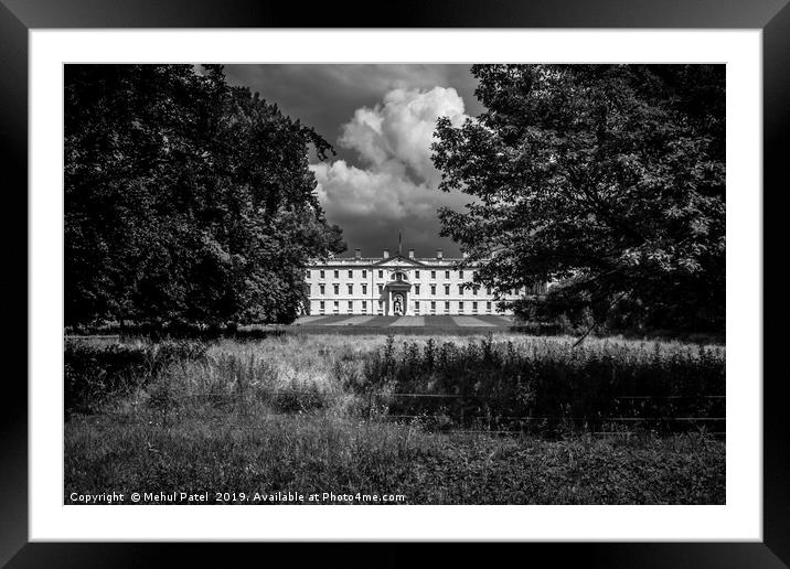 Gibbs' Building, King's College Cambridge Framed Mounted Print by Mehul Patel